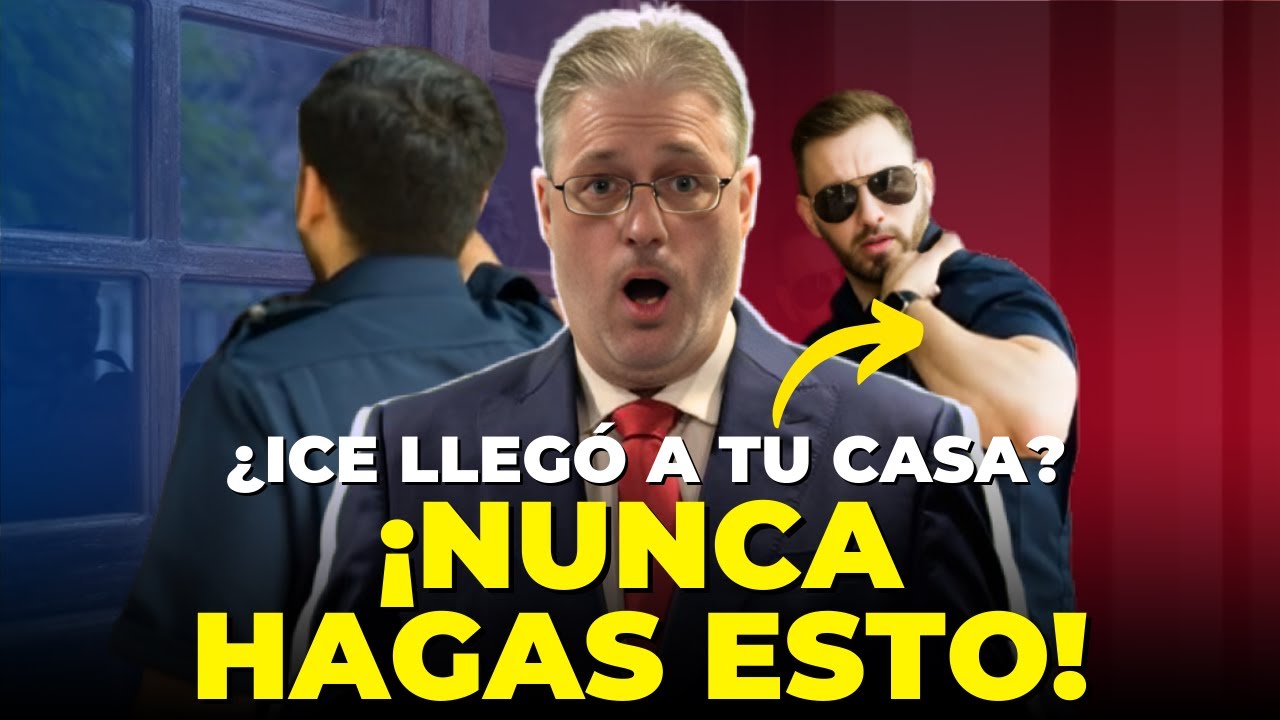 ¿QUÉ HACER SI ICE LLEGA A TU CASA? | CONOCE TUS DERECHOS