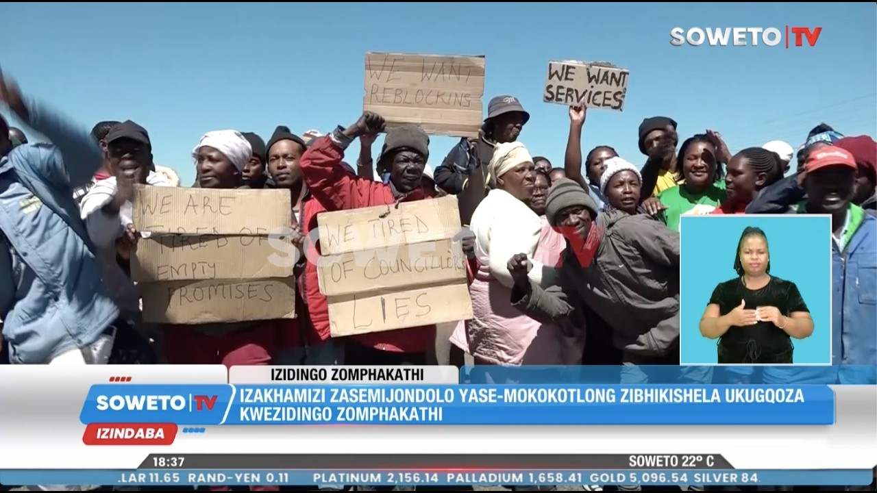 SOWETO TV NEWS | IZAKHAMIZI ZASE-MOKOKOTLONG ZIBHIKISHELA UKUGQOZA KWEZIDINGO ZOMPHAKATHI