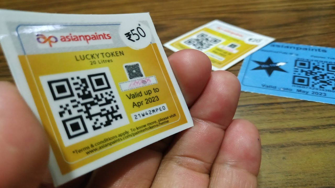 Asian Paints Token kaise Scan Kare || How to Scan Tokan || Asian Paints Master Strokes Apps