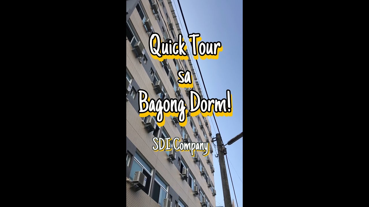 QUICK TOUR,SA BAGONG DORM #taiwan #taiwanvlogs