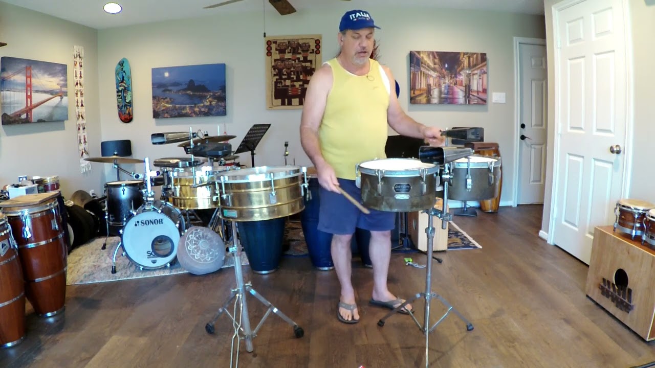 Timbale Demo, Humberto Morales 13/14 Vs. LP green Label 13/14