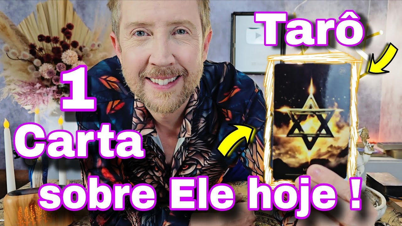 1 CARTA SOBRE ELE HOJE ! QUAL A ENERGIA DELE HOJE EM RELAÇÃO A VOCÊ?rei do oráculo hoje,bubatarohoje