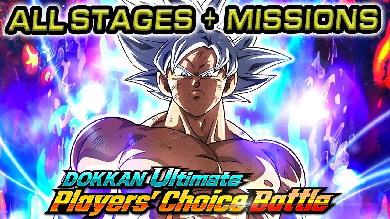 ALL MISSIONS! DOKKAN ULTIMATE PLAYERS CHOICE BATTLE! 11TH ANNIVERSARY! Dragon Ball Z Dokkan Battle