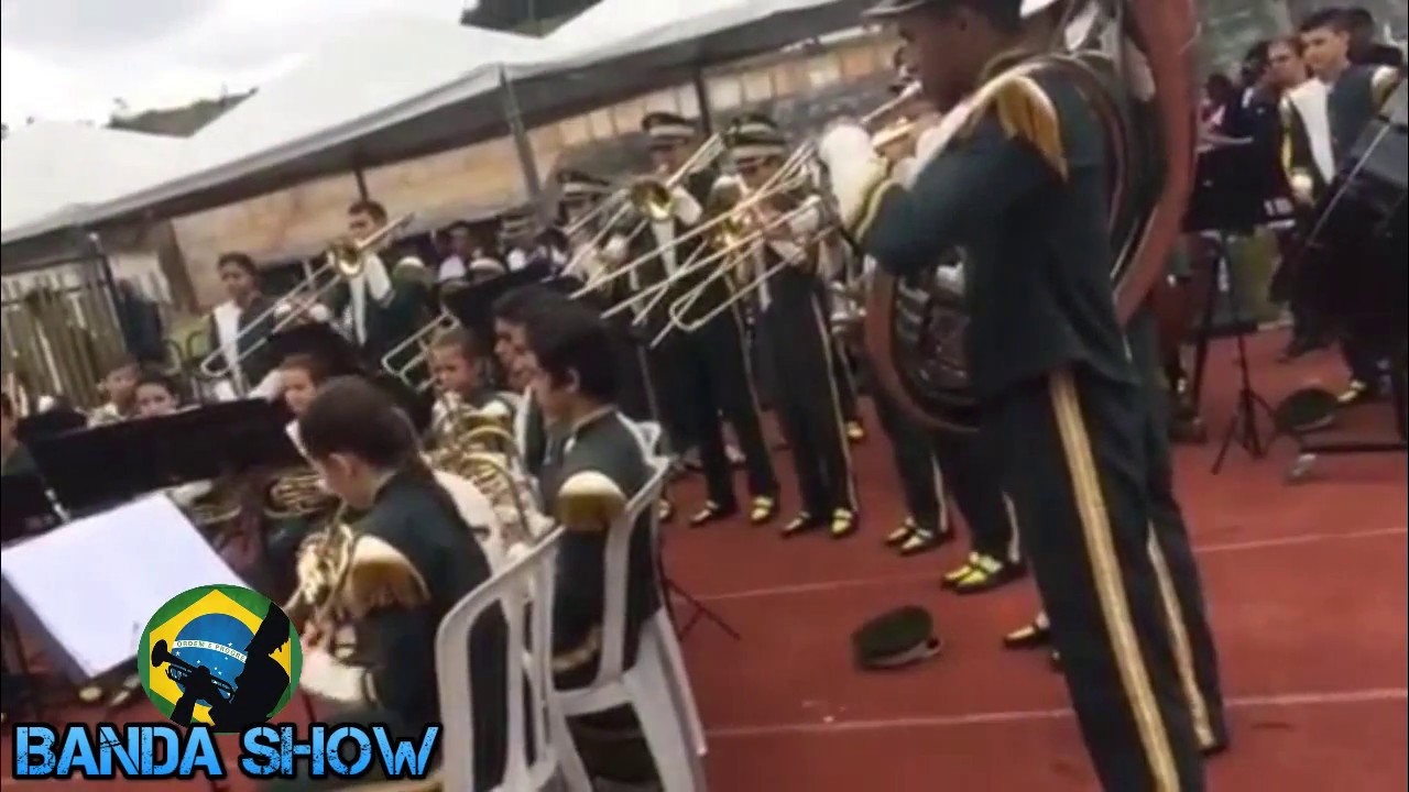 ORQUESTRA DE METAIS JOÃO JOSÉ DE ALMEIDA - Caieiras 2016 ( Banda Show )