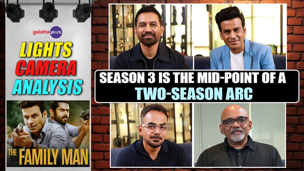 Manoj Bajpayee,  Raj Nidimoru & Krishna D.K. Interview With Baradwaj Rangan | The Family Man S3