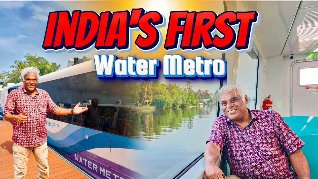 India’s First Water Metro 😍🛥️ in #Kerala | Raining Smiles Ep-11