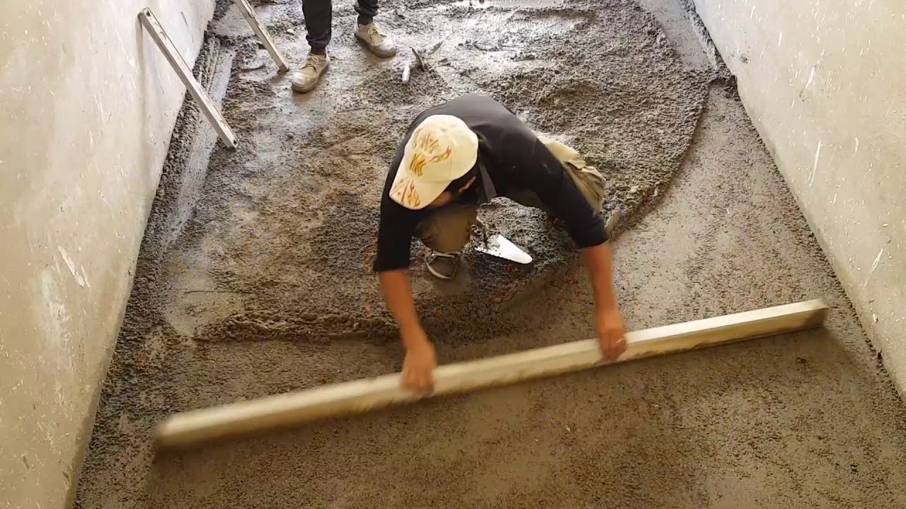 بناء أرضية مدخل المنزل مع بلاط سيراميك جد سهل