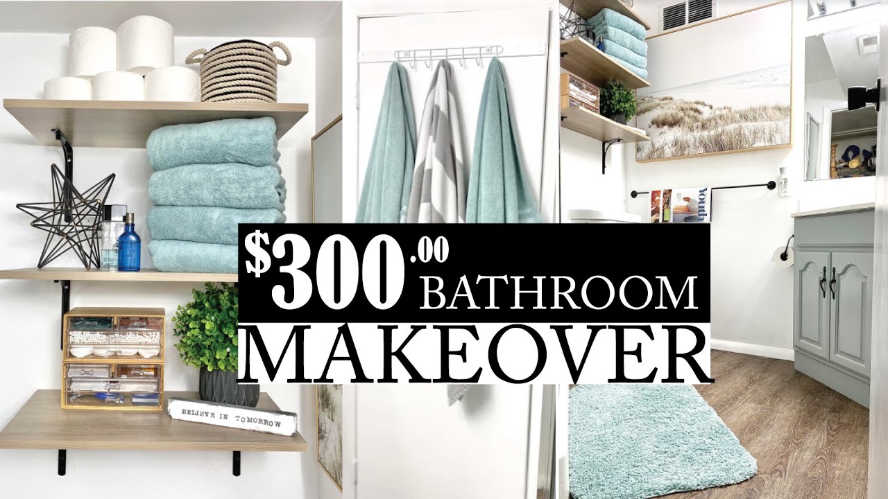 5 Easy High End Bathroom Ideas | Bathroom Makeover on a Strict Budget