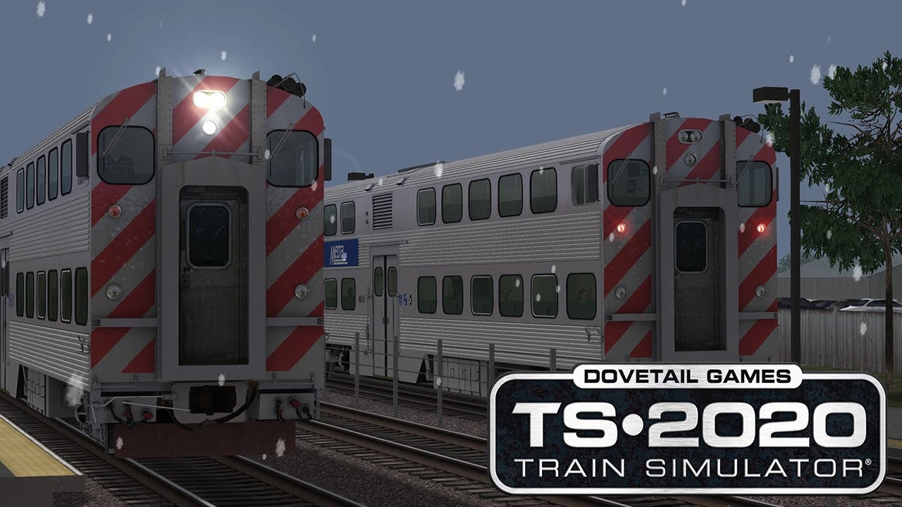 Train Simulator 2020 - The Racetreack - Midnight Inbound Metra