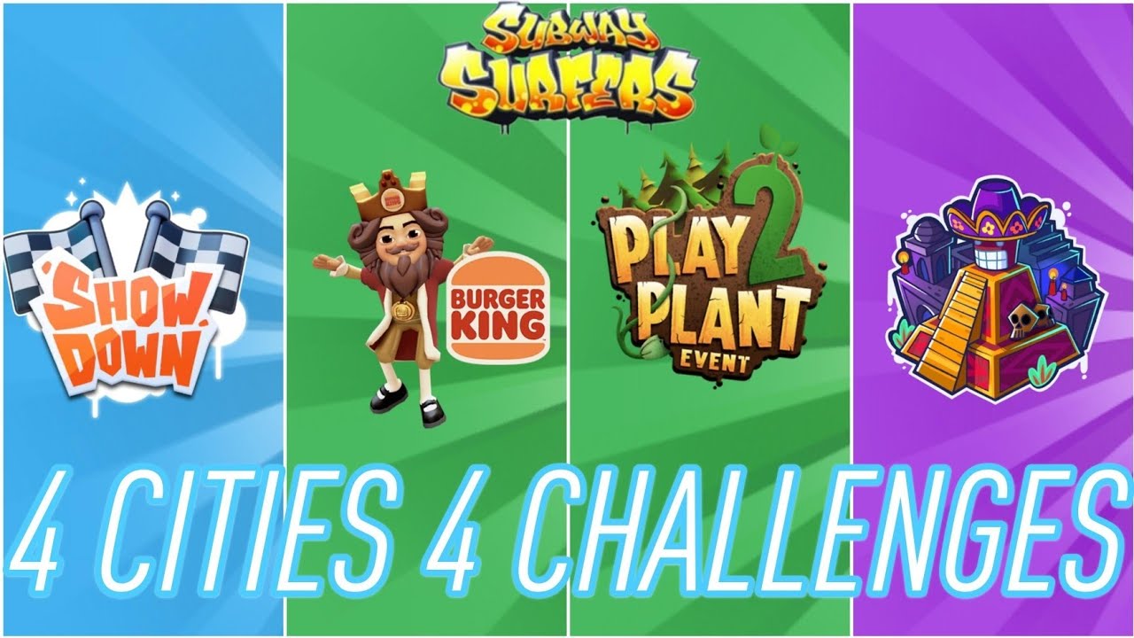Subway Surfers: 4 Cities, 4 Insane Challenges! 🌎🔥 2025