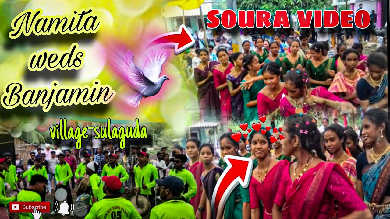 (Namita weds Benjamin)  marriage  soura video|| village sulaguda|| by chintu soura vlog...