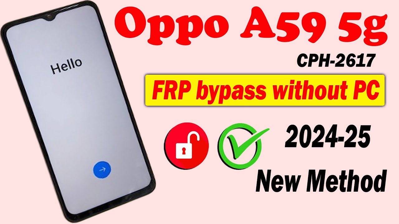 Oppo A59 Google unlock 🔓 oppo A59 frp bypass without Computer #oppoa59frpbypass