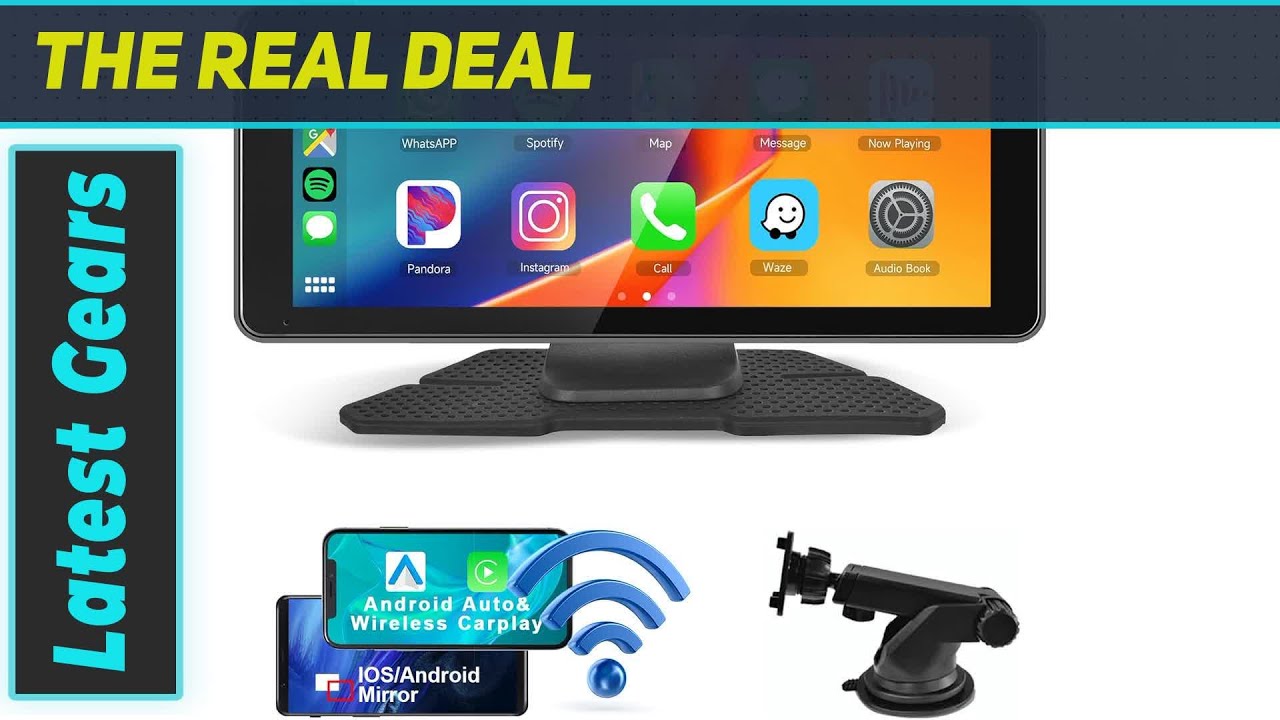Rimoody 6.86-Inch Carplay Screen: The Ultimate Wireless Connectivity Upgrade for Your Car