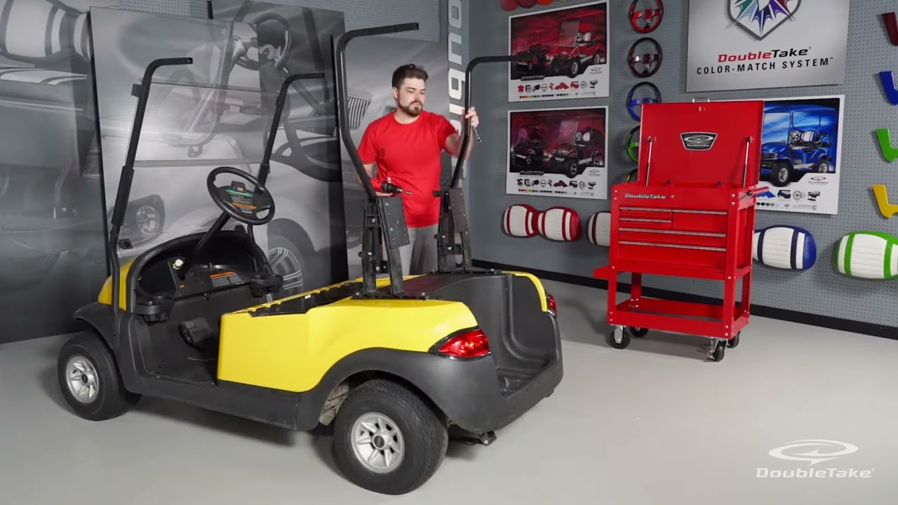 Club Car Precedent | DoubleTake Max6 Helix  - Part 2 | Install Rear Seat Kit