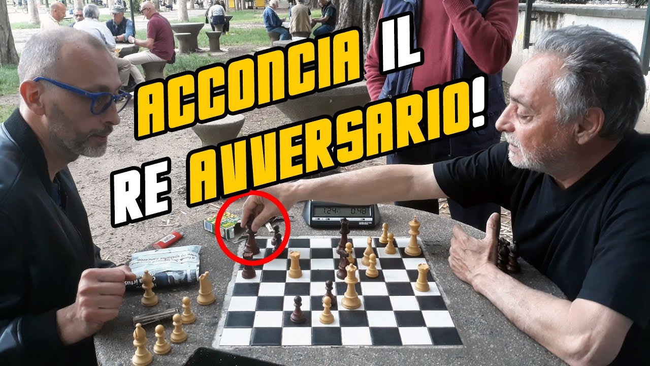 Acconcia il Re avversario... e fa una mossa illegale!
