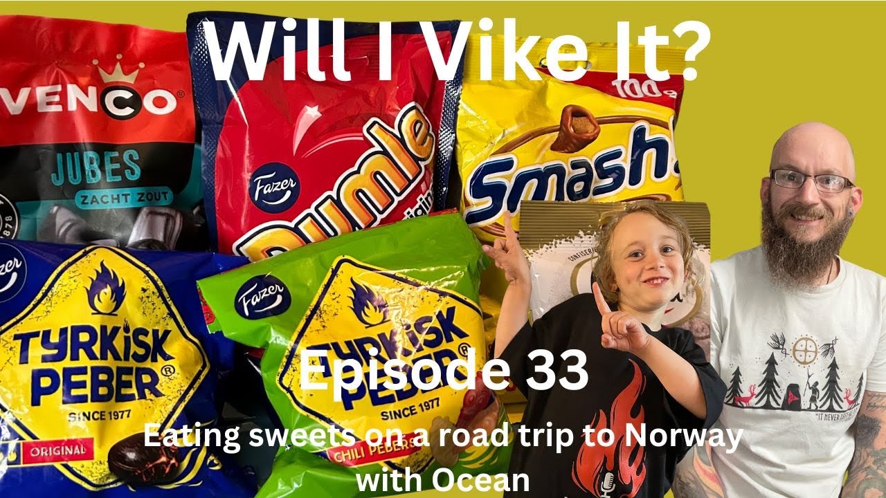 Eating sweets on a road trip to Norway with Ocean - Episode 33