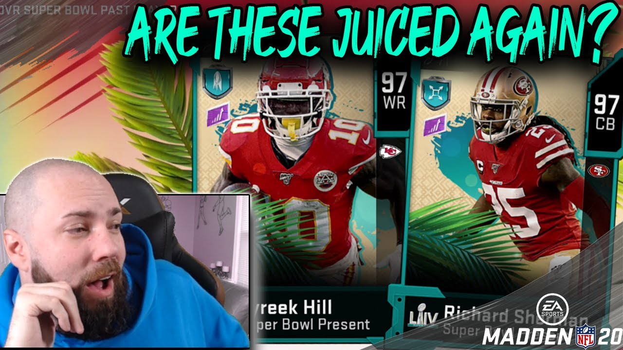 ARE THESE JUICED AGAIN? SUPER BOWL PRESENT PROMO! [MADDEN 20 ULTIMATE TEAM]