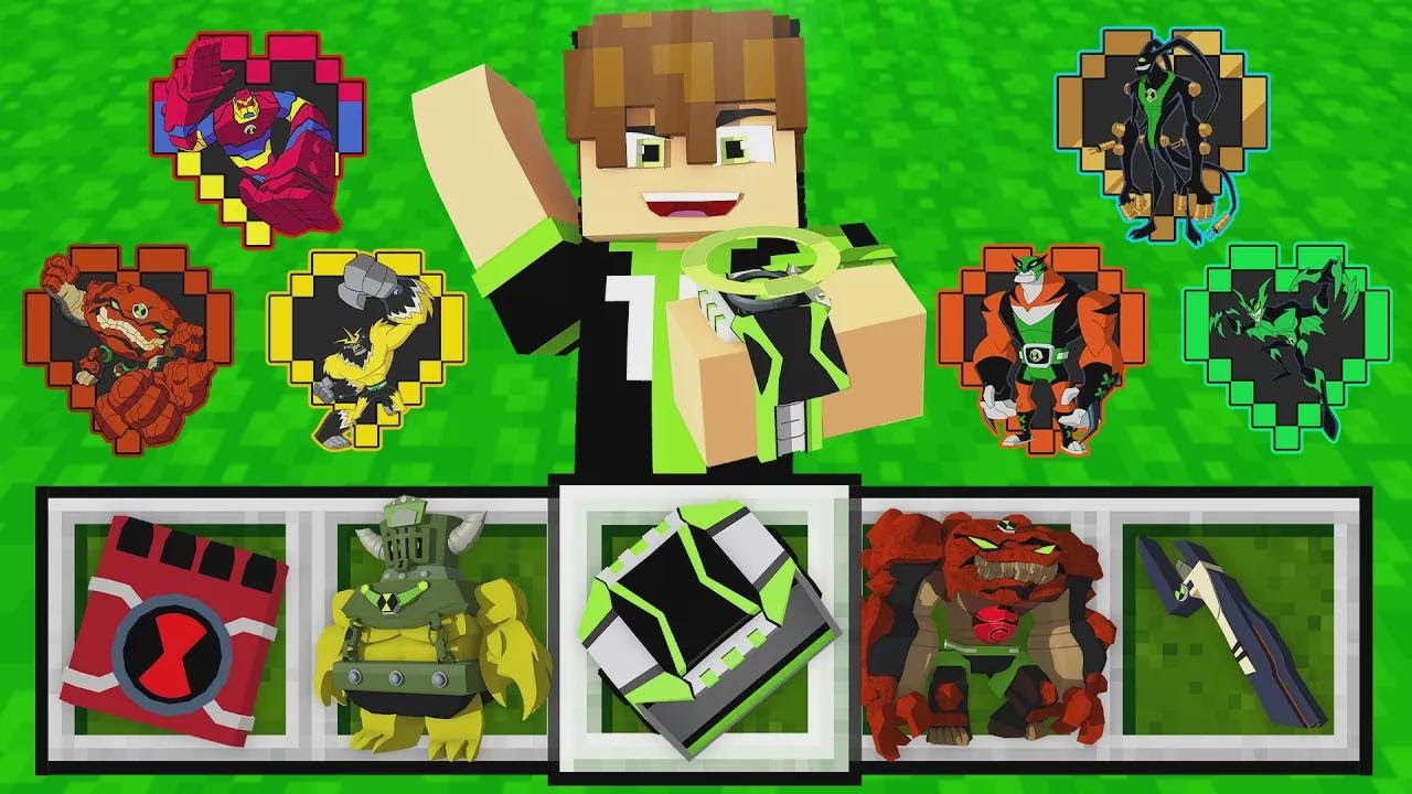 Ich hab die BEN 10 Omniverse-Herzen in Minecraft gefunden!