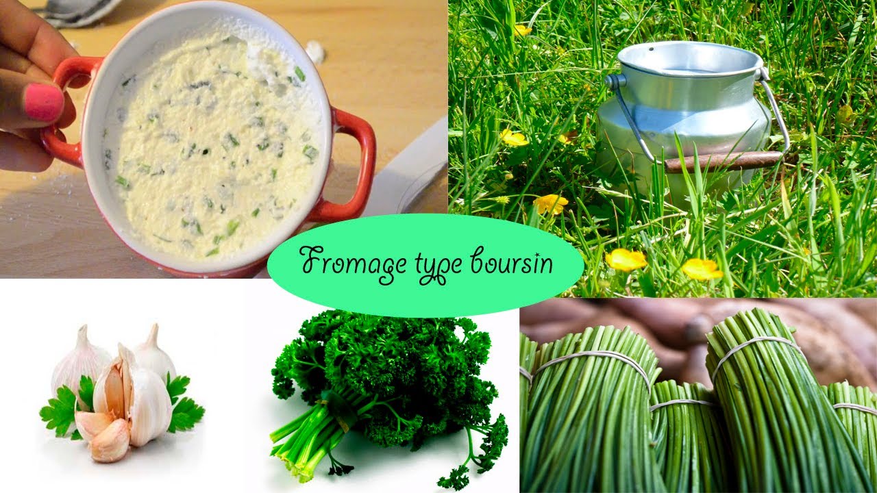 Recette fromage type boursin facile