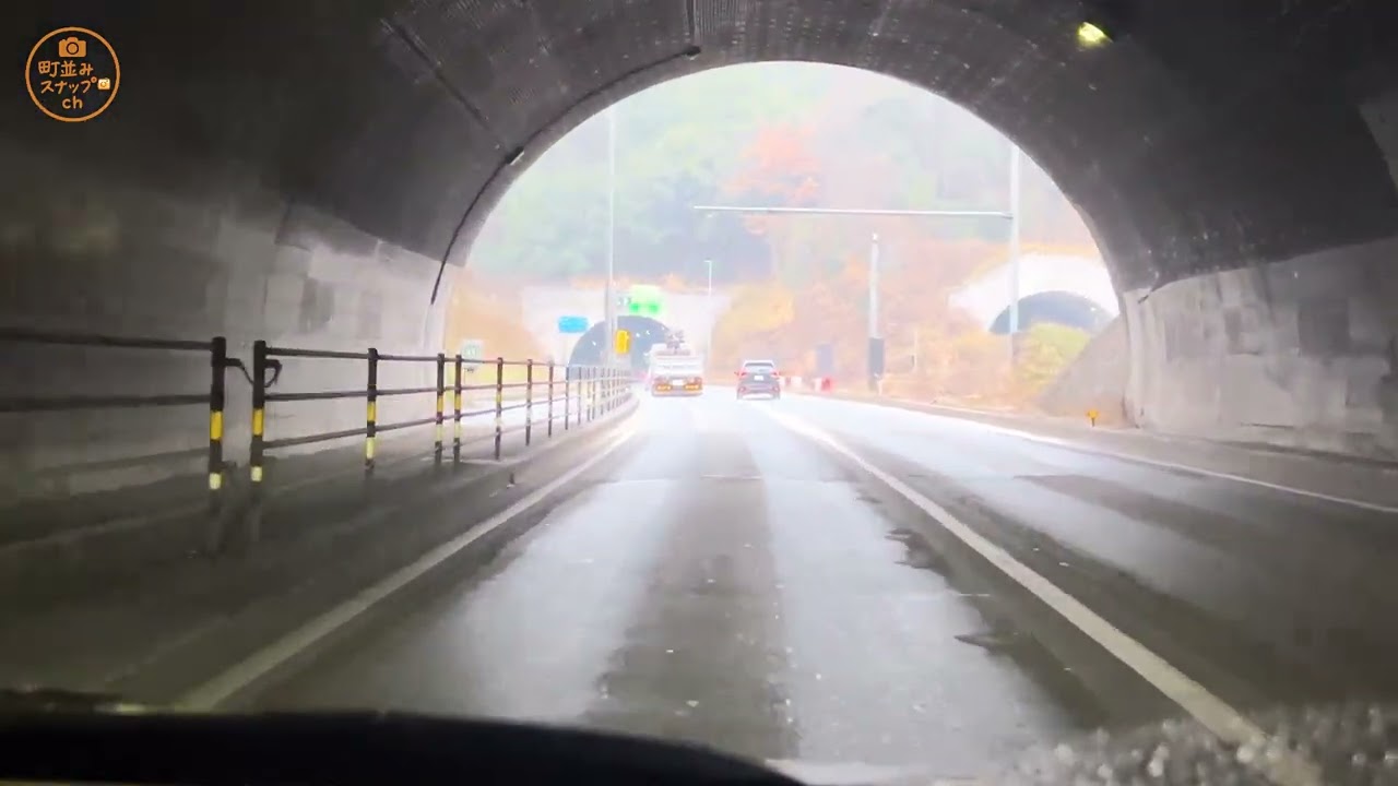 【睡眠・作業用】雨のバイパスをドライブ【車載動画】