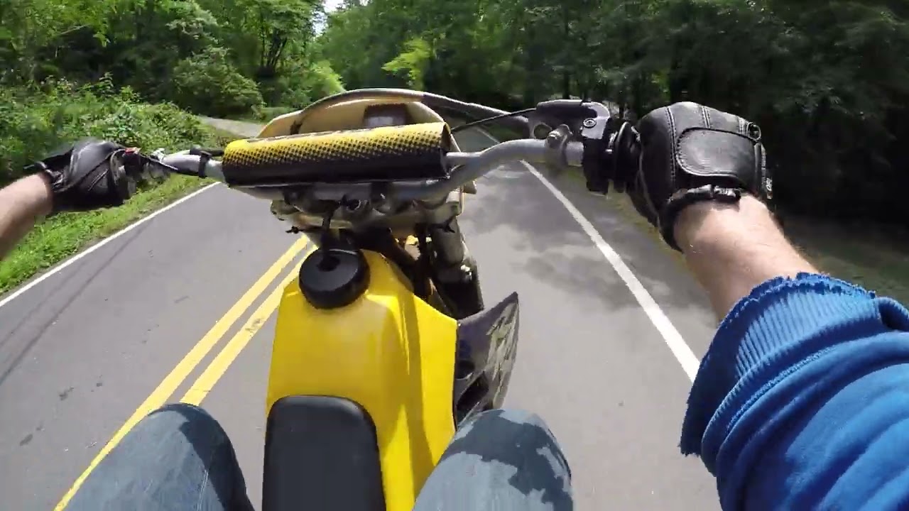 98 RMX250 Exhaust swap Episode 8, Wheelies and Top speed run