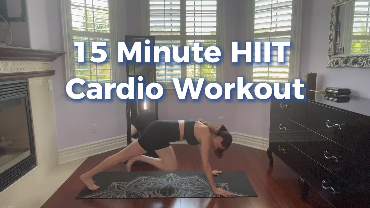 15 Minute Full Body HIIT Cardio Workout I No Equipment I No Jumping I Beginner to Intermediate