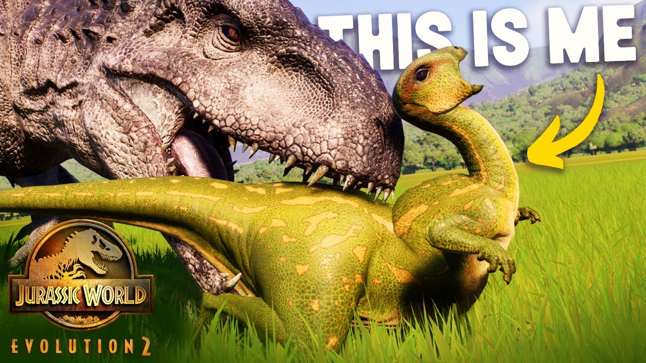 Я создал играбельную игру про выживание динозавров... в Jurassic World Evolution 2