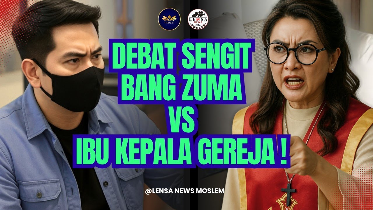Debat Sengit Bang ZUMA Vs Ibu Kepala Gereja | Buktikan Yang Kristen sembah Bukan Iblis!