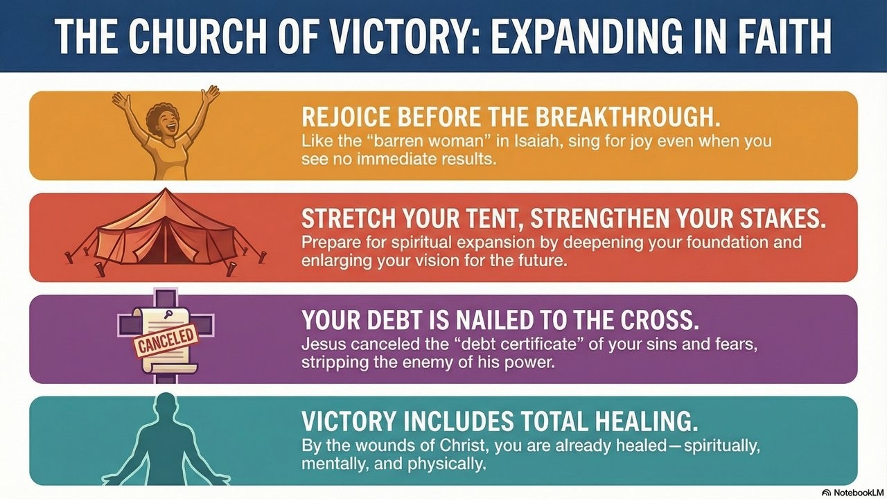 Victory in the Cross: Expanding the Heavenly Tent