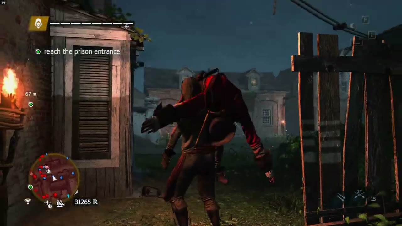Escaping  prison #acblackflag #assassinscreedblackflag #assassinscreedseries #gaming
