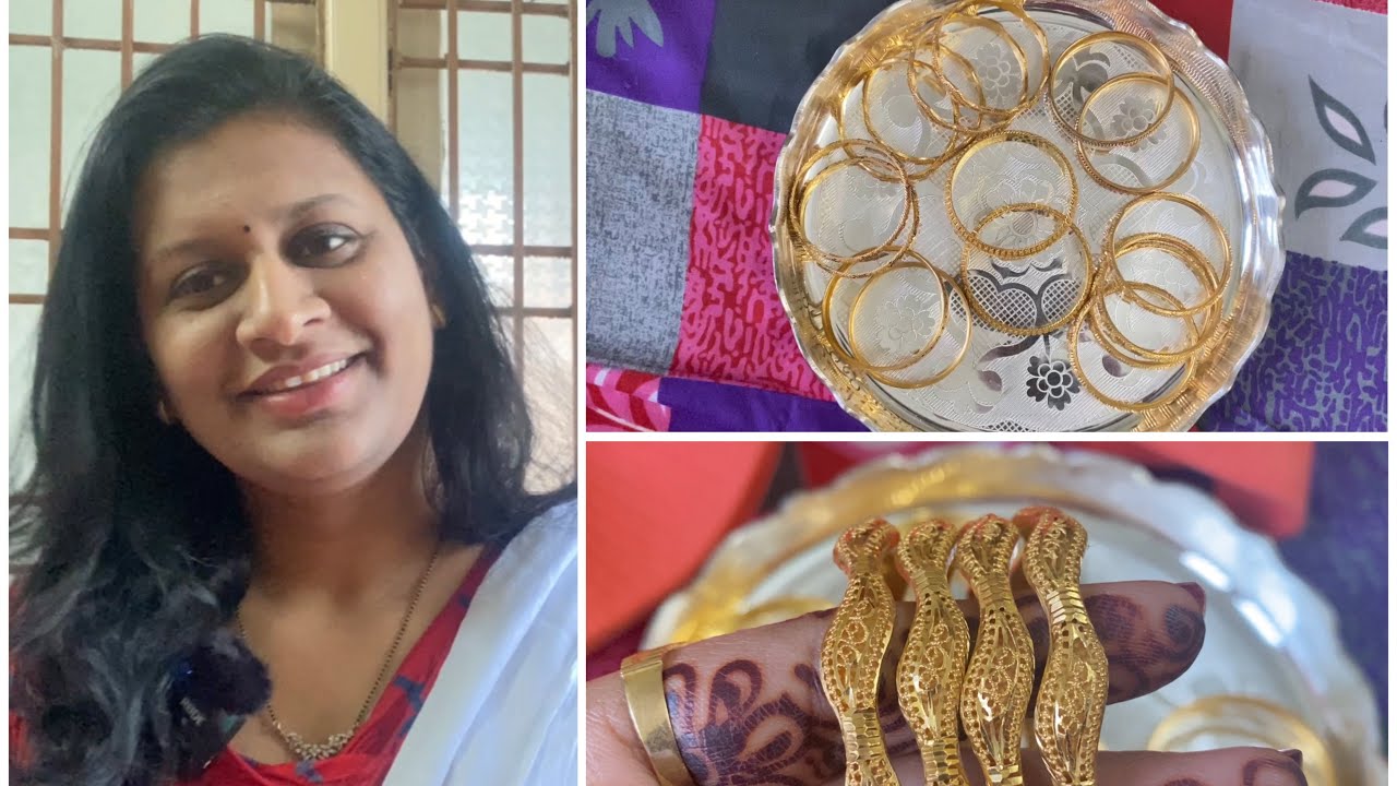 My Gold bangles collection # latest bangles part 3 ##( Dubai models )##