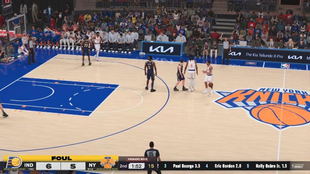 NBA 2K25 | NY Knicks vs Pacers