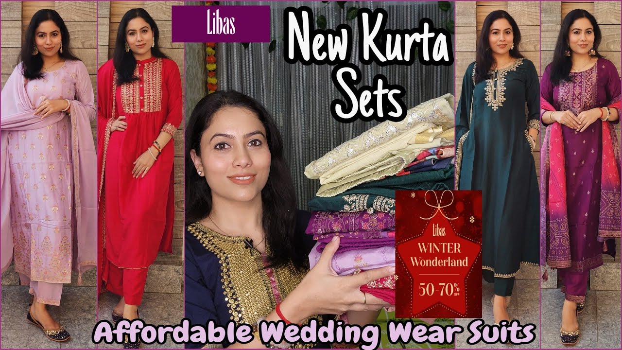 Libas Sale Kurta Set Haul | A-line,Pakistani,Silk,Embroidered Kurta Sets | Libas Suits Under 1700₹