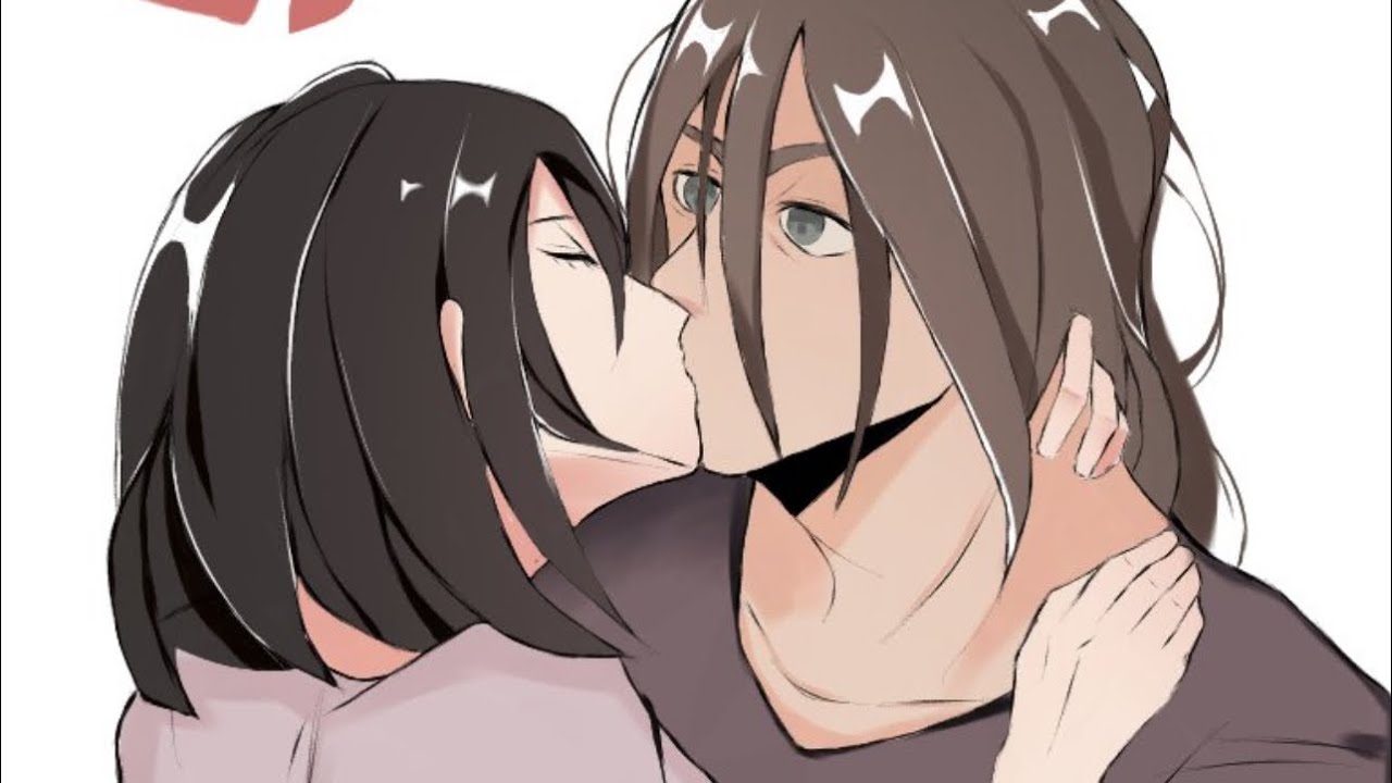 Attack on Titan College 📓📚📕 part 67 ( Eremika )( Eren x Mikasa )
