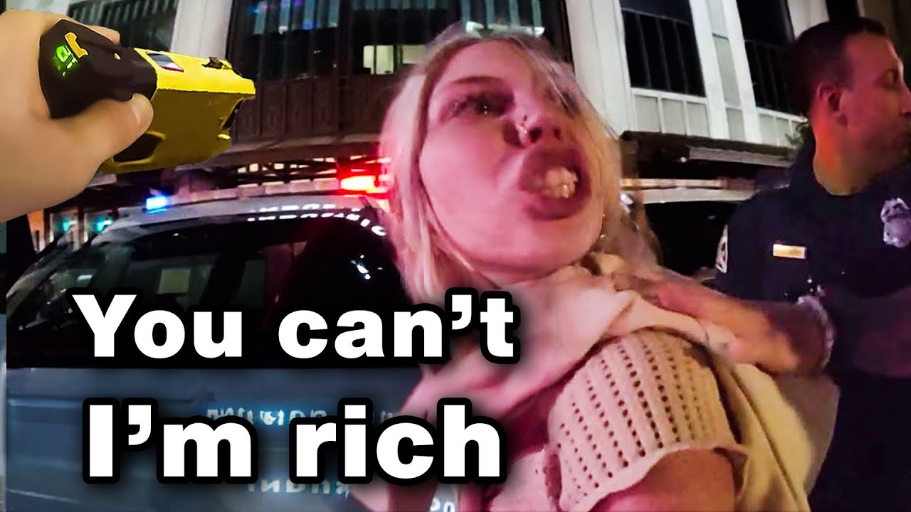When ENTITLED Drunk Karen Fights Cops And Goes Straight to JAIL | Karens Getting Arrested By Police