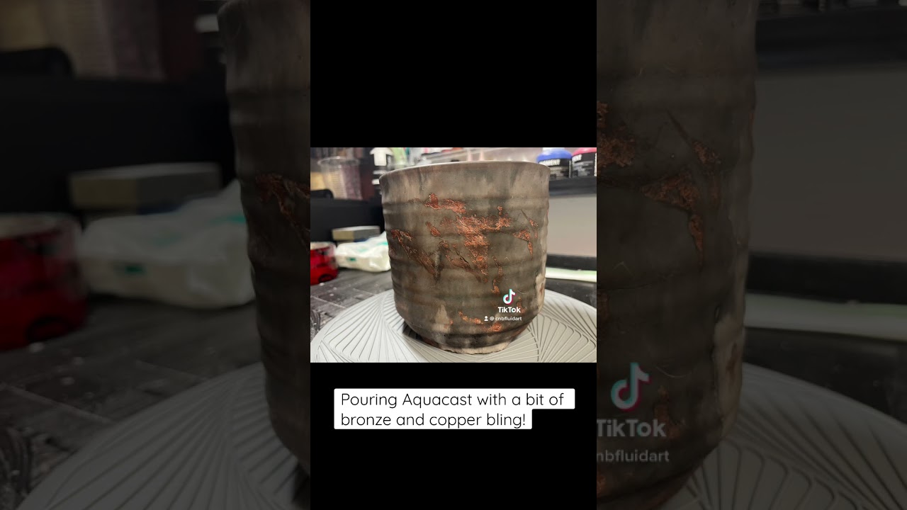 Aquacast Plant Pot  #ecoresin #Elichemresin