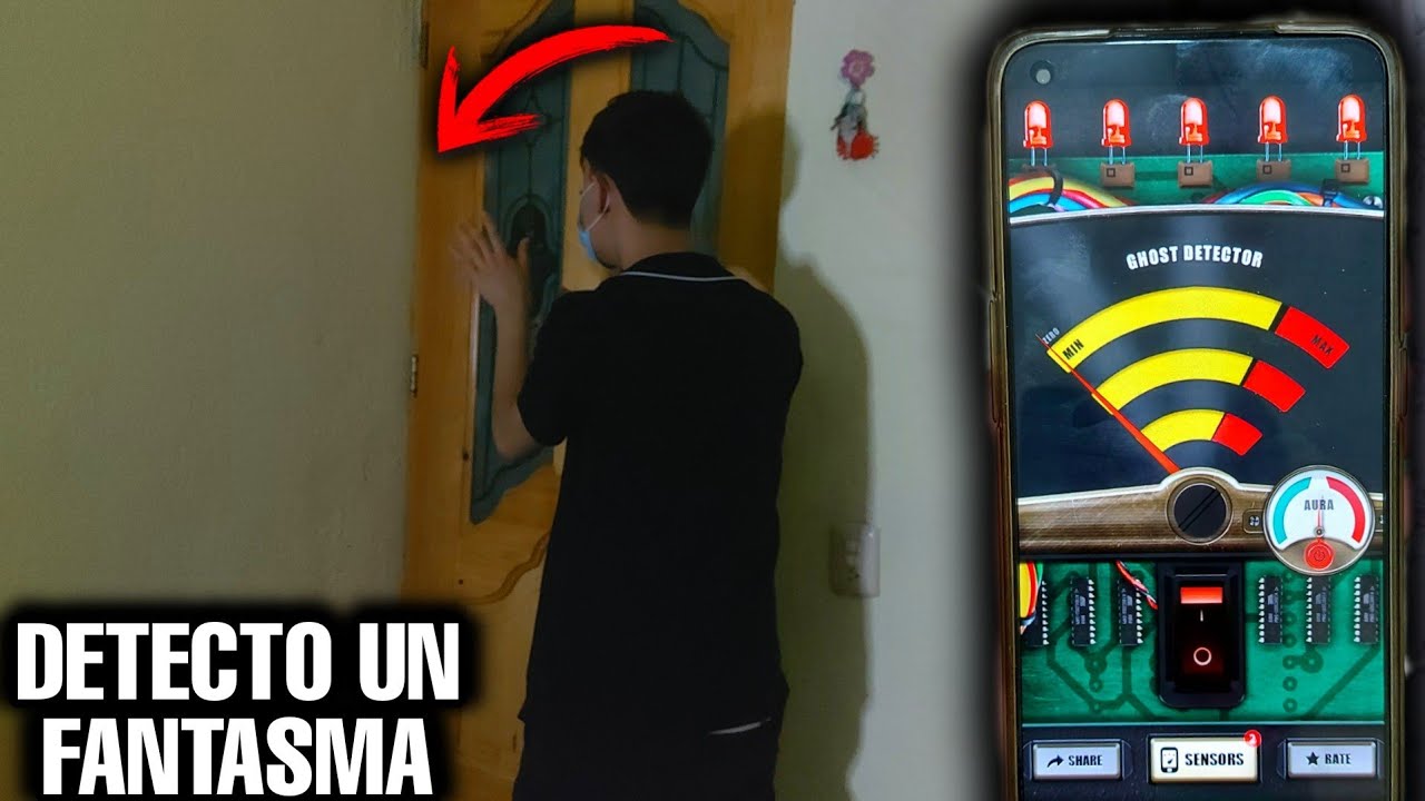 USAMOS EL *DETECTOR DE FANTASMAS* EN MI CASA EMBRUJADA Y ESTO SUCEDIO 😱 *Paranormal*