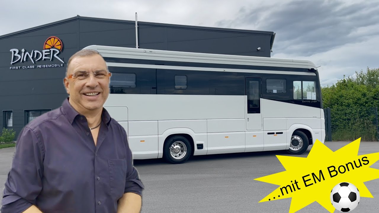 MORELO EMPIRE LINER 98 MB - Neufahrzeug Mercedes Actros 455 PS bei Binder mir EM Bonus