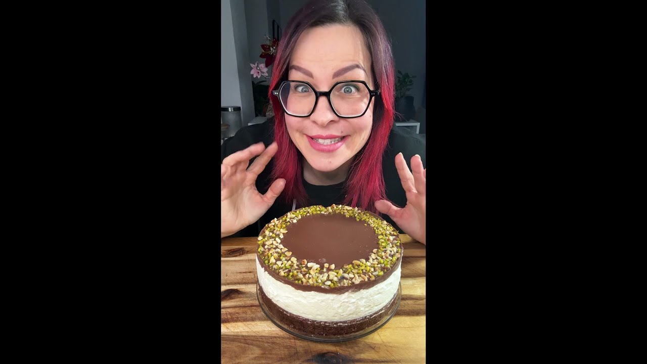 🍰 Cremiger Schoko-Sahne-Kuchen ohne Mehl, ohne Zucker, LowCarb