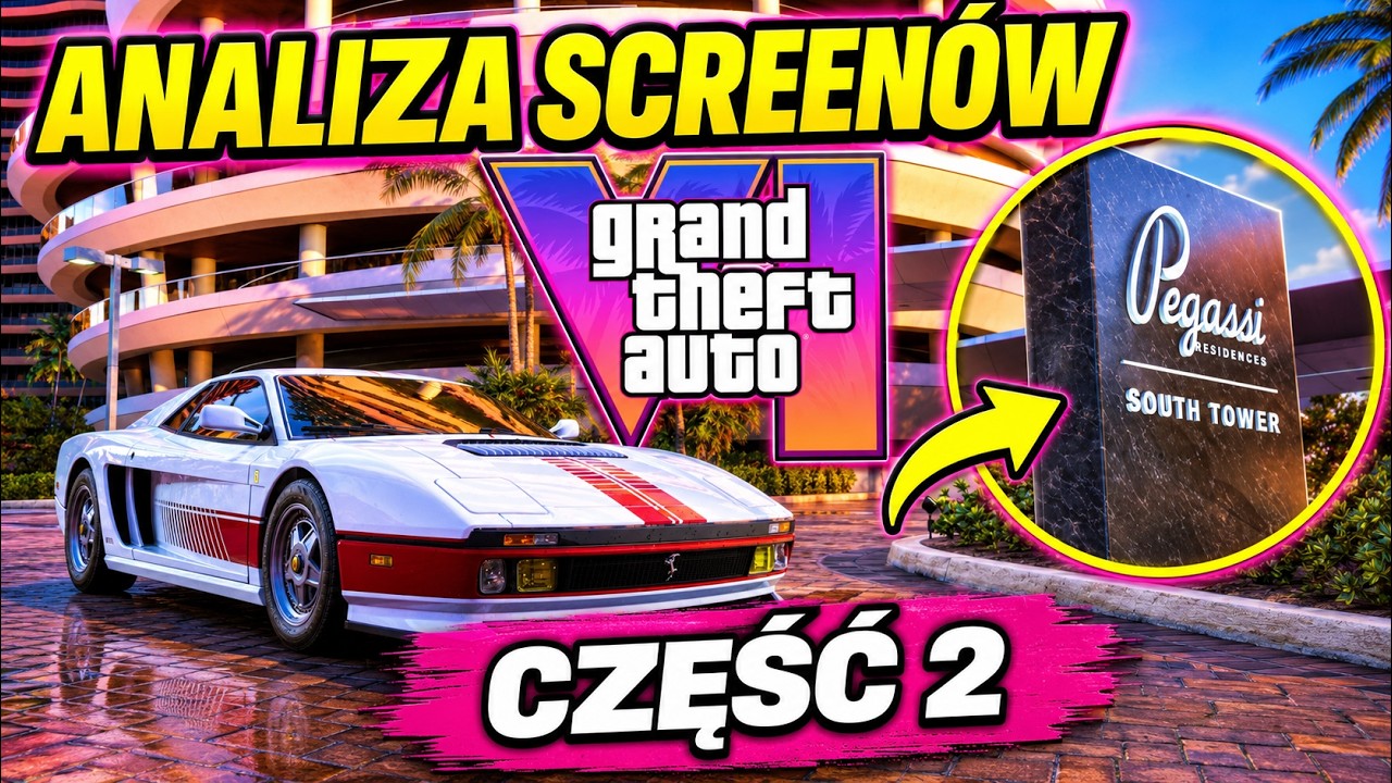 GTA 6 - Ciekawostki i ukryte detale z 63 nowych screen&oacute;w! (część 2)
