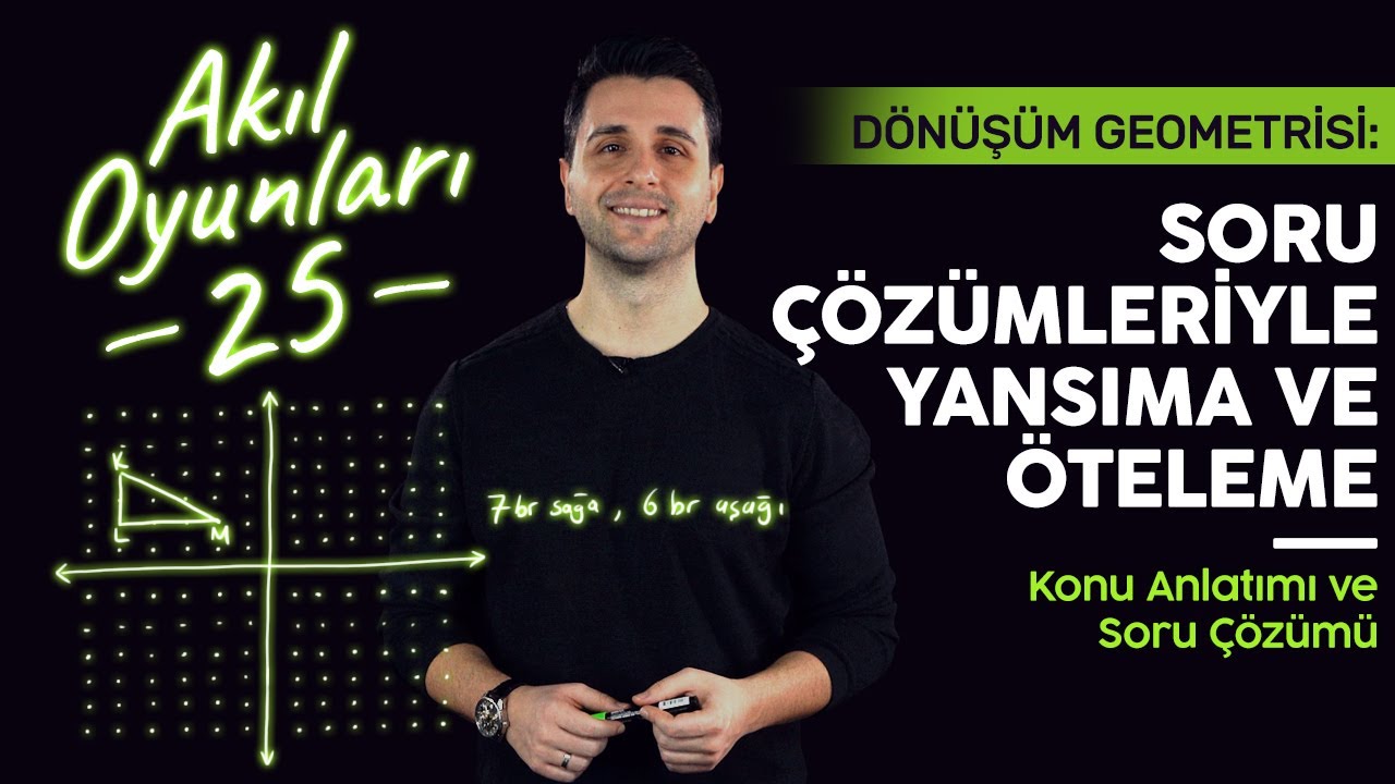 8. Sınıf Matematik Dönüşüm Geometrisi | Ozan Alper | Lightboard ile Ders 25 | #lgs2022