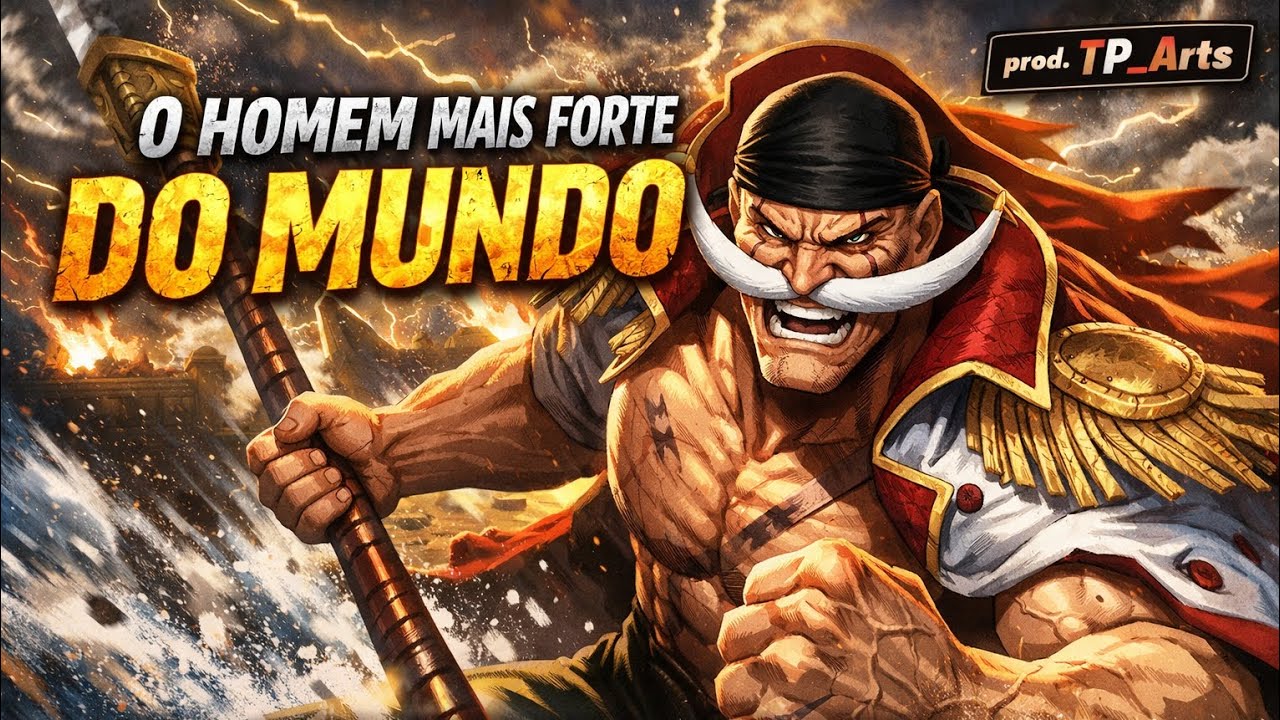 Barba Branca - O Homem Mais Forte do Mundo | Rap de Anime (One Piece)