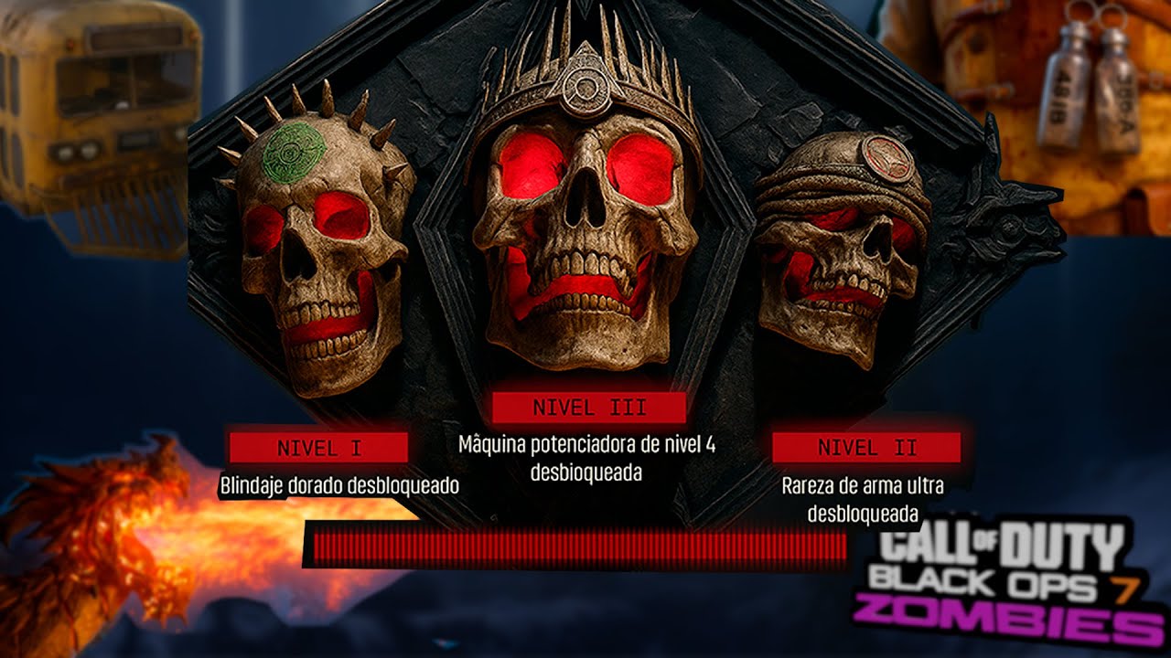 Haz esto para DESBLOQUEAR FACIL las RELIQUIAS de NIVEL 3 | Black Ops 7 Zombies