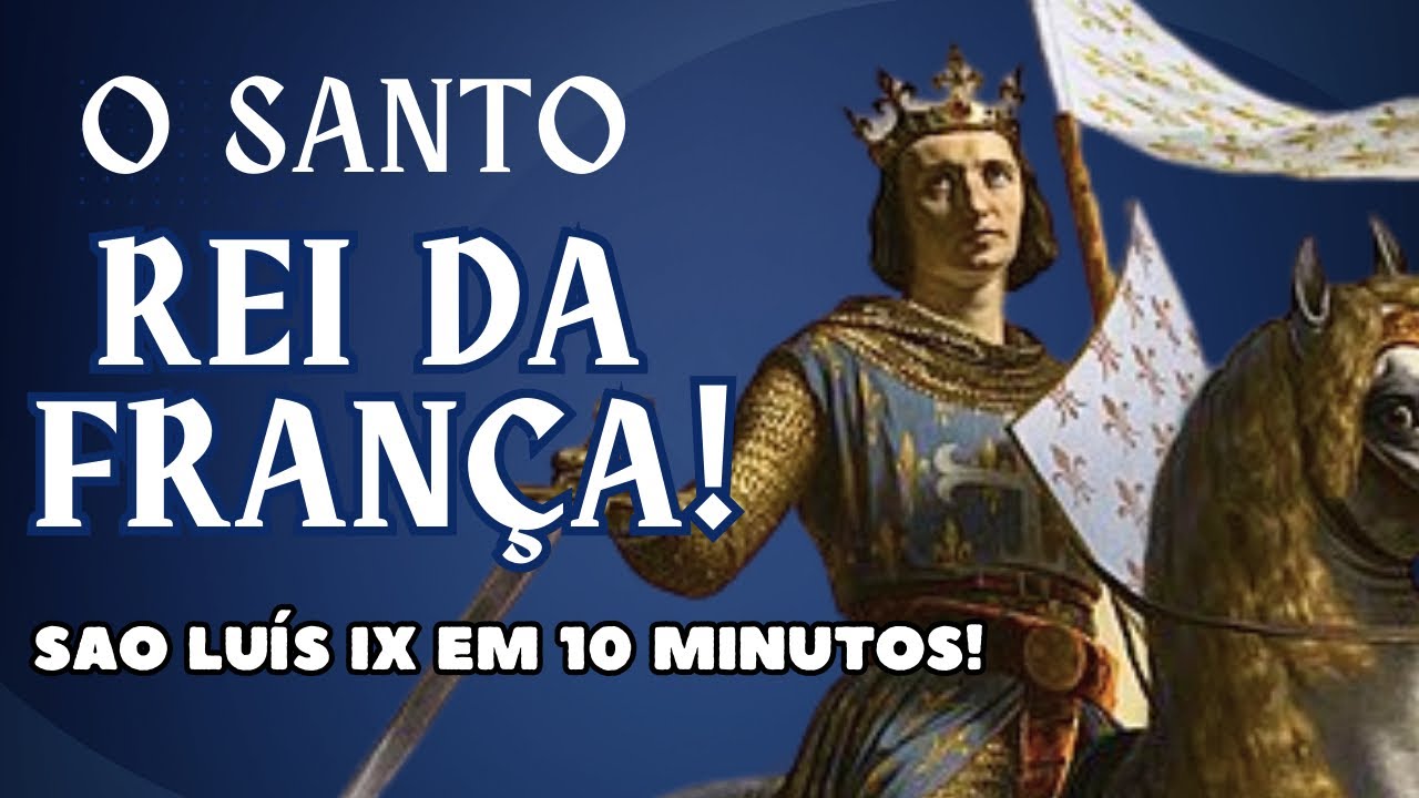 🛑😱A vida de São Luís IX, o Santo Rei da França.
