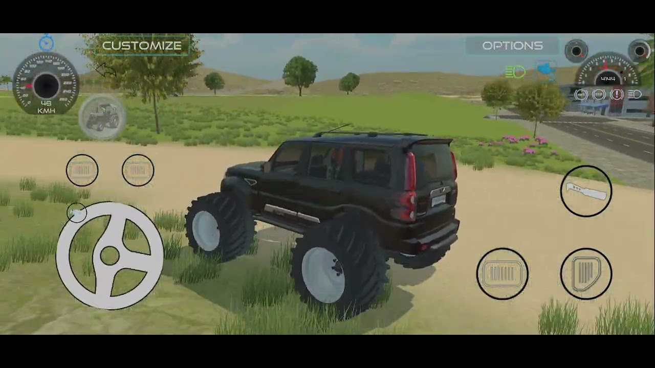 Big tyres scorpio 🛞