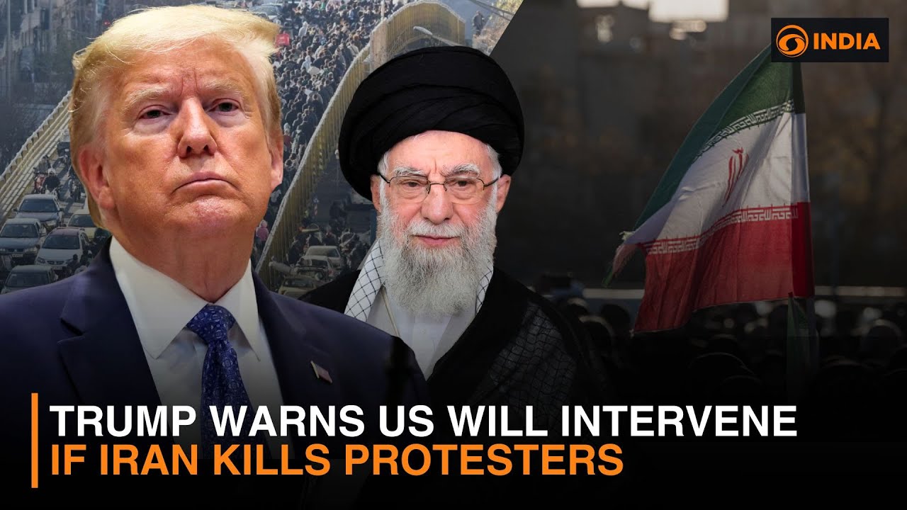 Trump warns US will Intervene if Iran kills protesters | Latest Updates | DD India Live