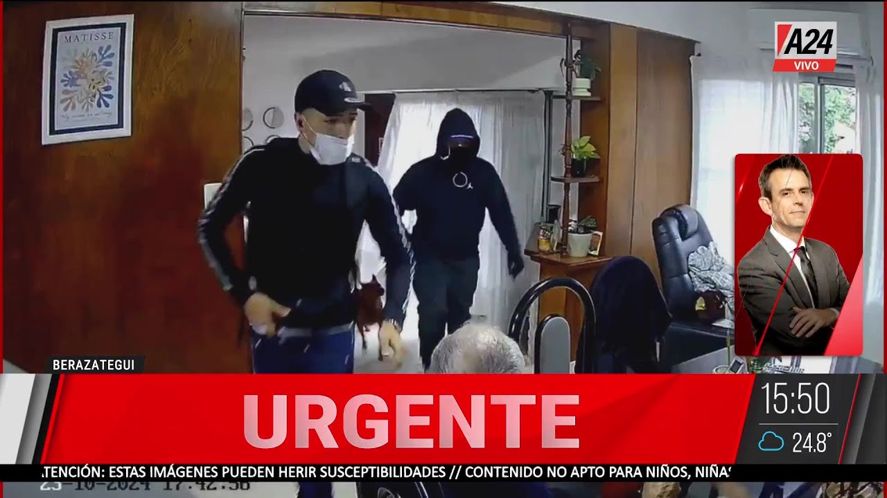 🔴BERAZATEGUI: BRUTAL ROBO A JUBILADOS