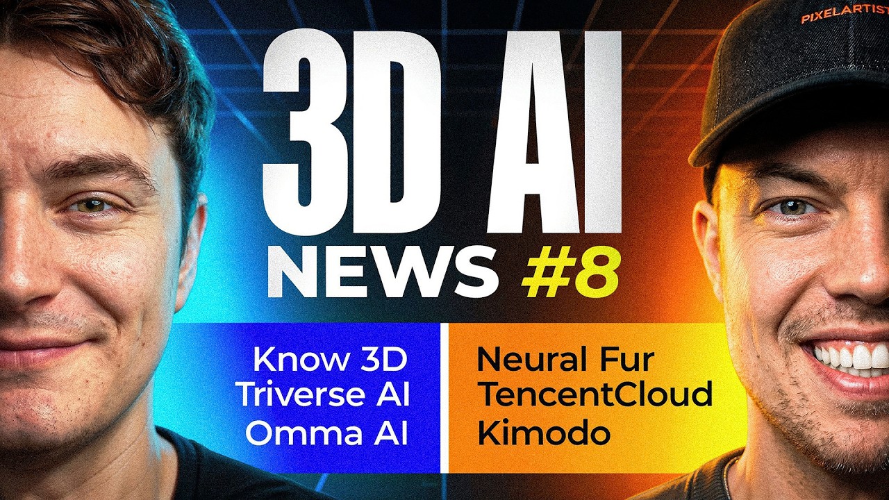 Новости 3D AI: новые бесплатные инструменты, KiMoDo в ComfyUI и утечки Seedance 3.0 #8