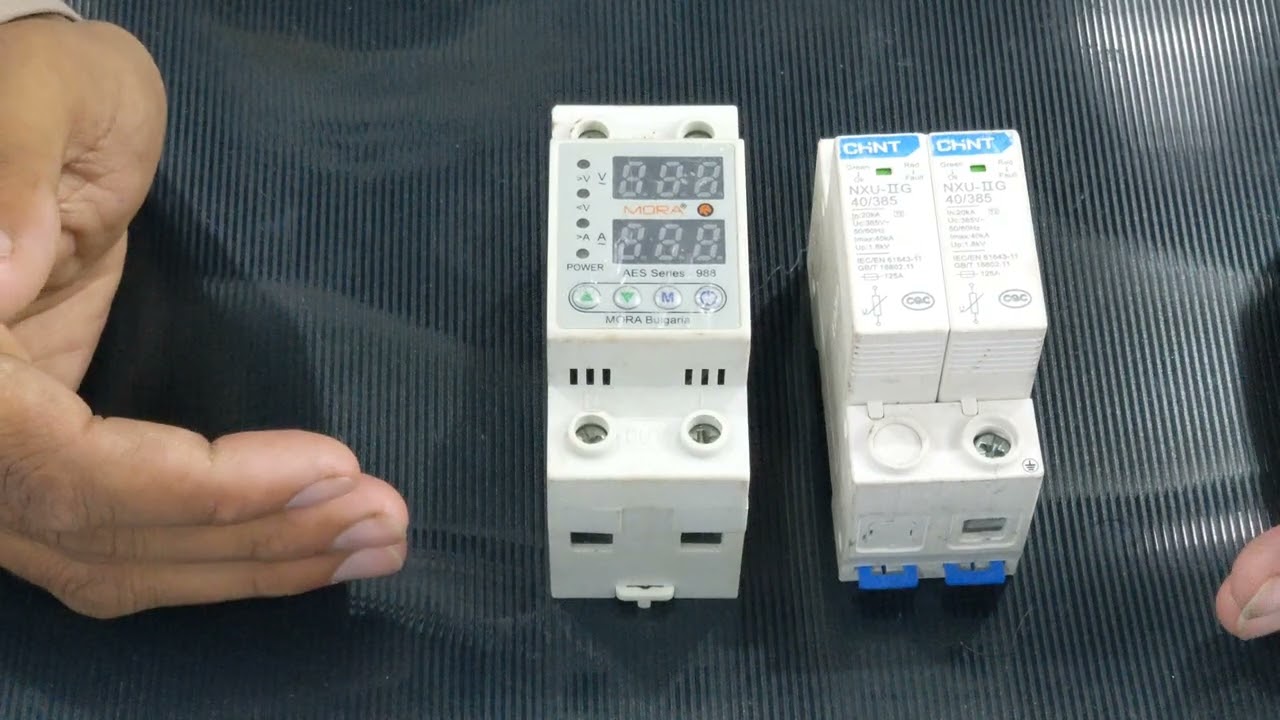 #SPD #SurgeProtection #electrical #hybrid #electric #electronic #box SPD VS Voltage Protector