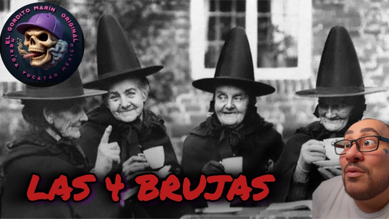 Ellas pensaban que acá no las reconocerían ( las 4 brujas )
